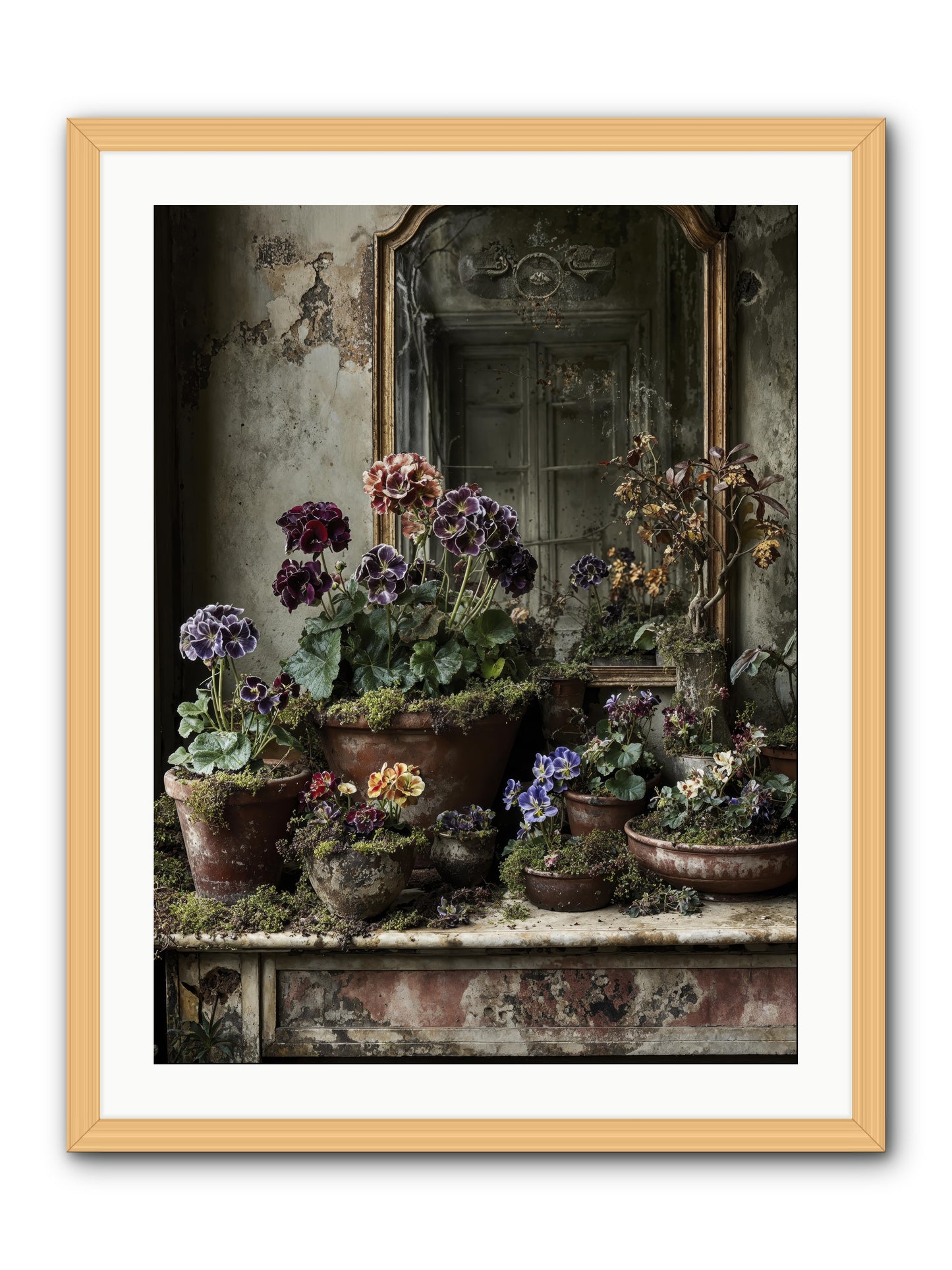 Wished -- Framed Print - Natural 24x32
