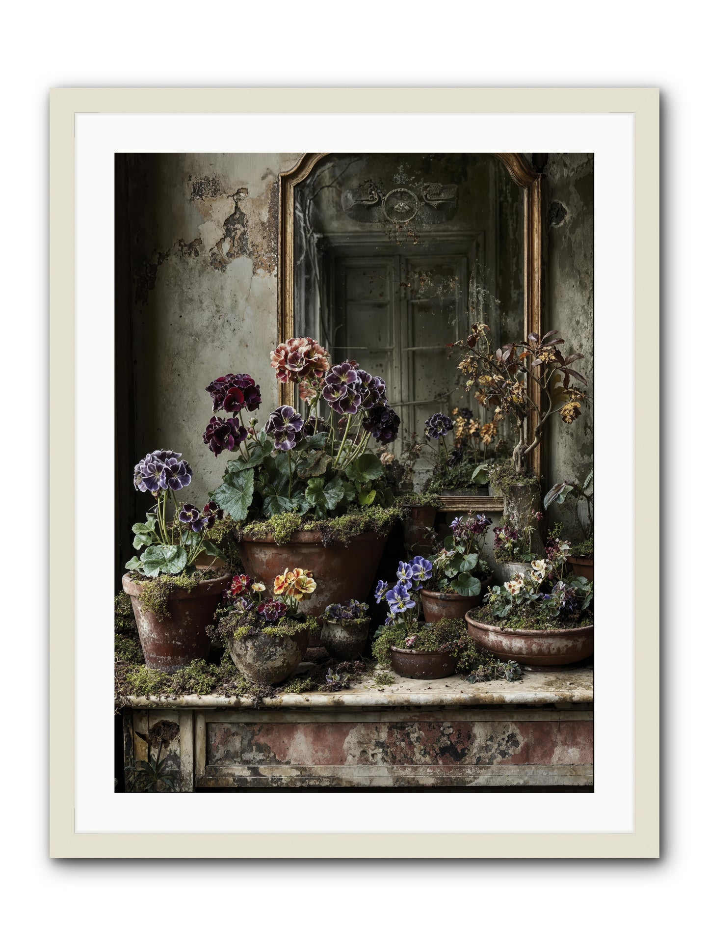 Wished -- Framed Print - White 24x32