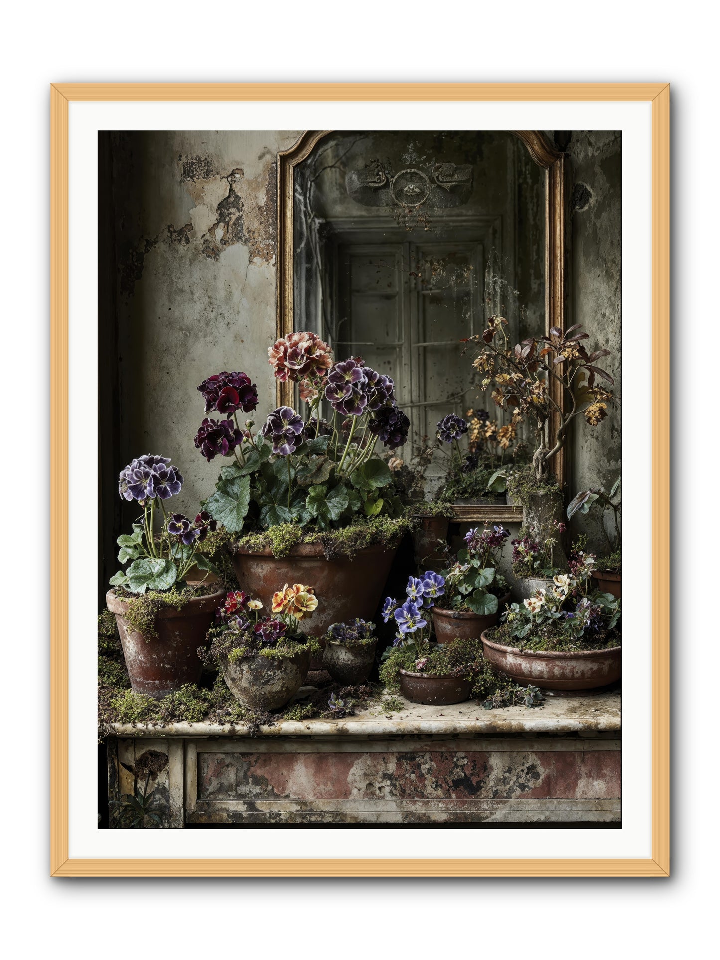 Wished -- Framed Print - Natural 36x48