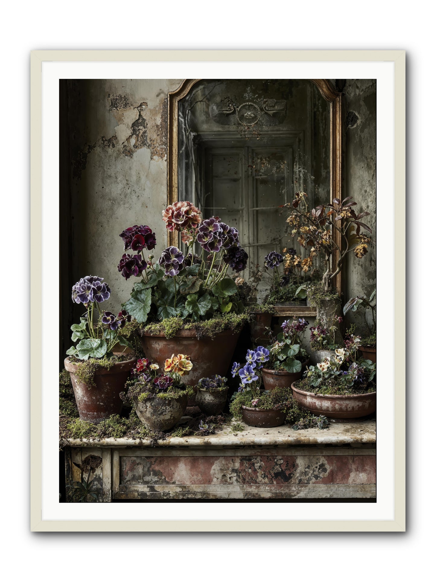 Wished -- Framed Print - White 36x48
