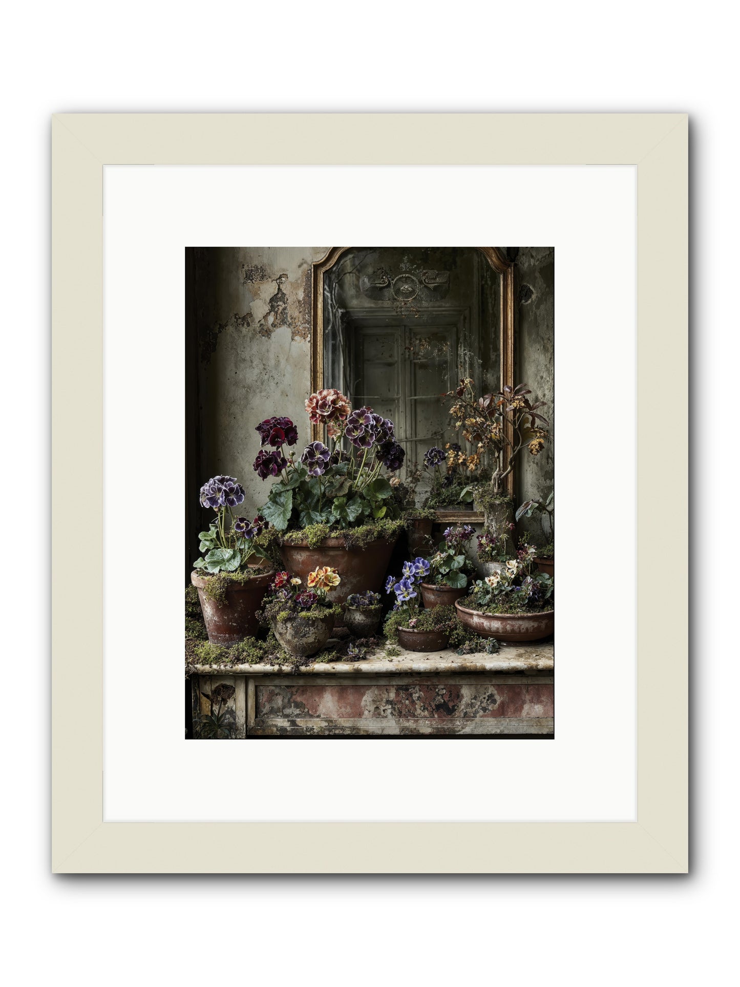 Wished -- Framed Print - White 9x12