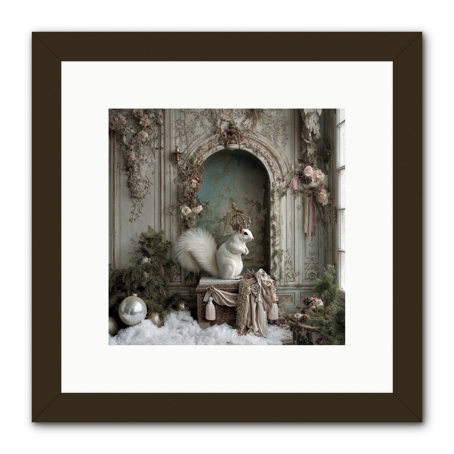 Wishes Wrapped In Starlight -- Framed Print - Black 10x10
