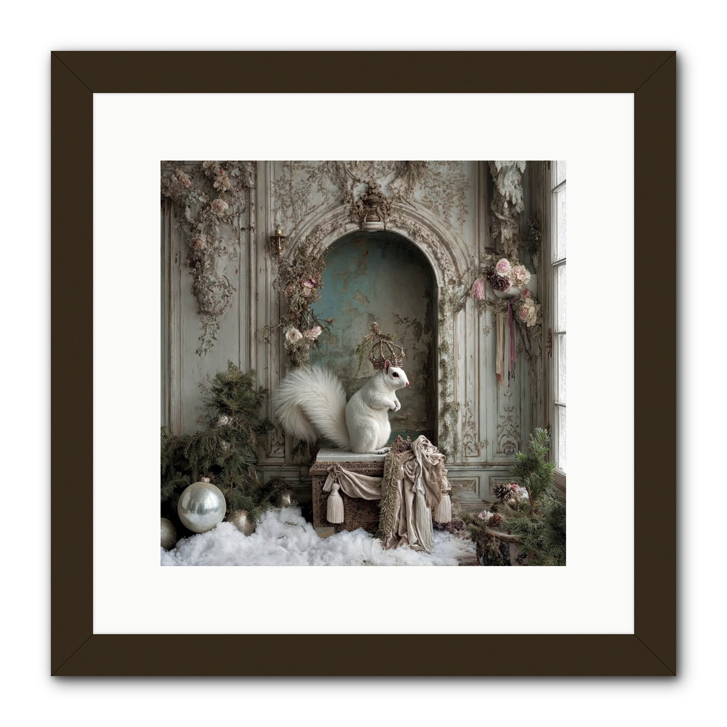 Wishes Wrapped In Starlight -- Framed Print - Black 12x12