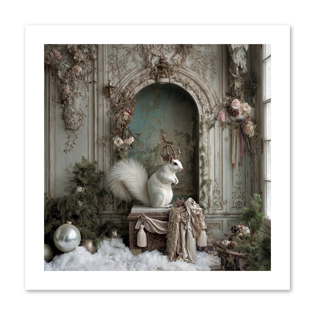Wishes Wrapped In Starlight -- Paper Print 12x12