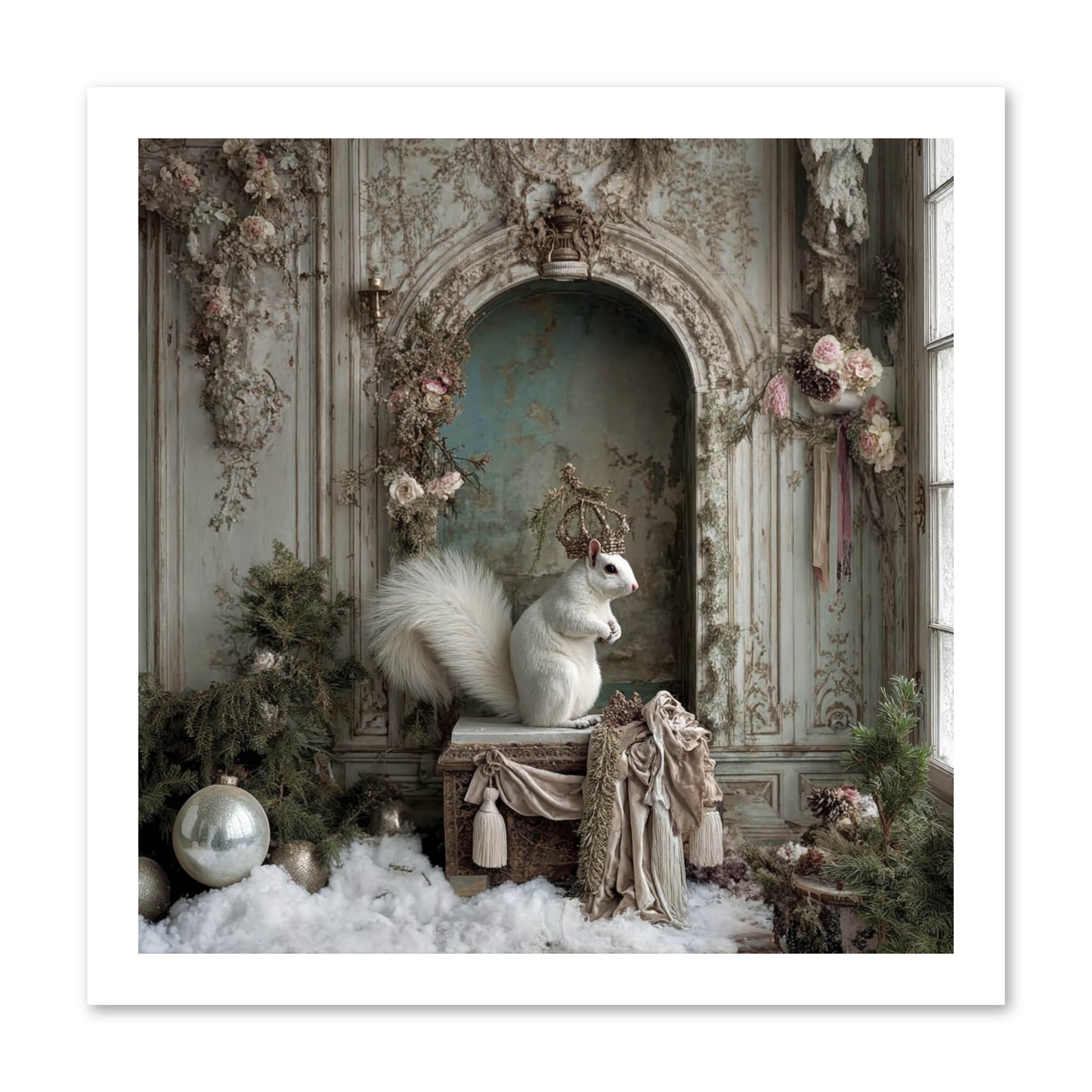 Wishes Wrapped In Starlight -- Loose Canvas Print 16x16