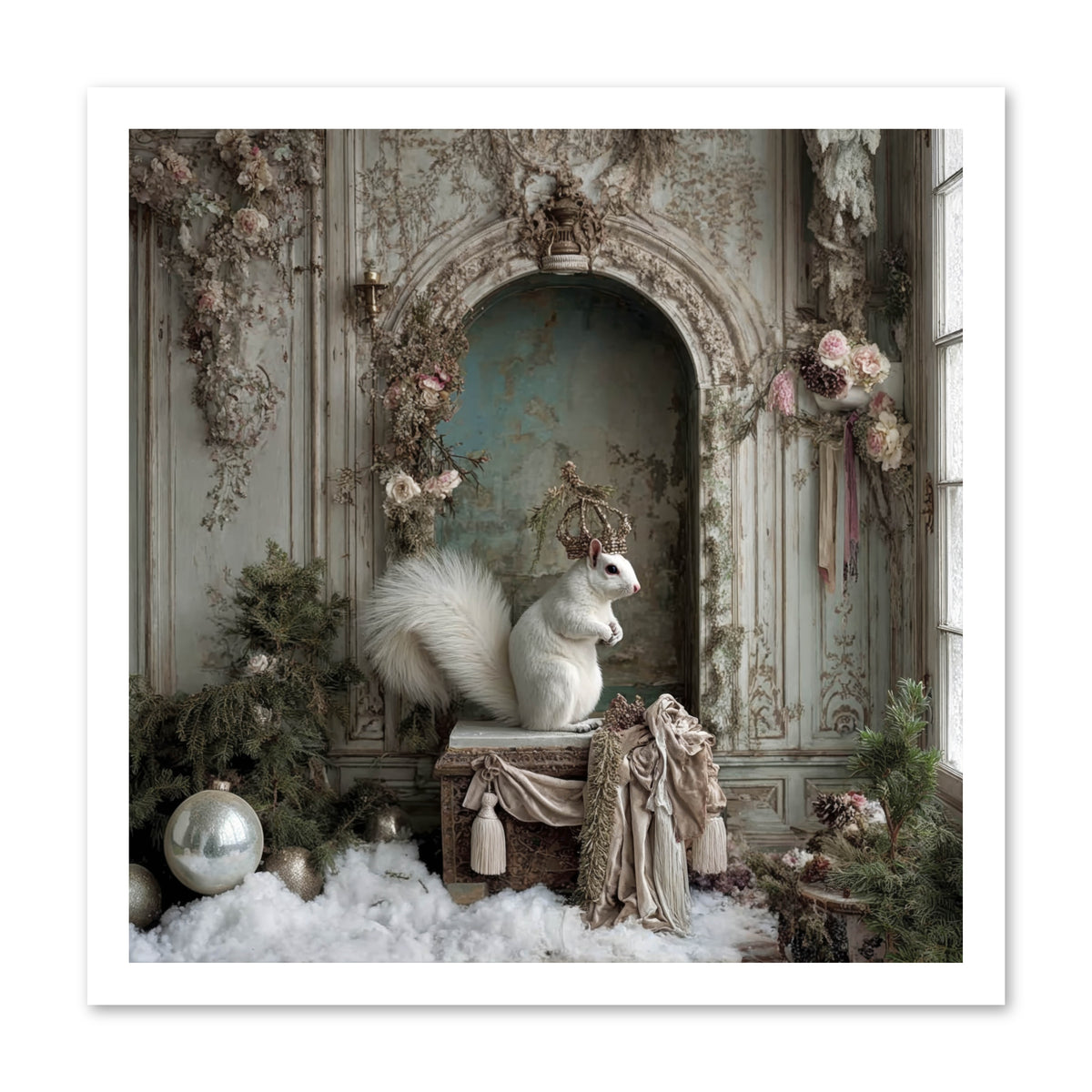 Wishes Wrapped In Starlight -- Loose Canvas Print 20x20