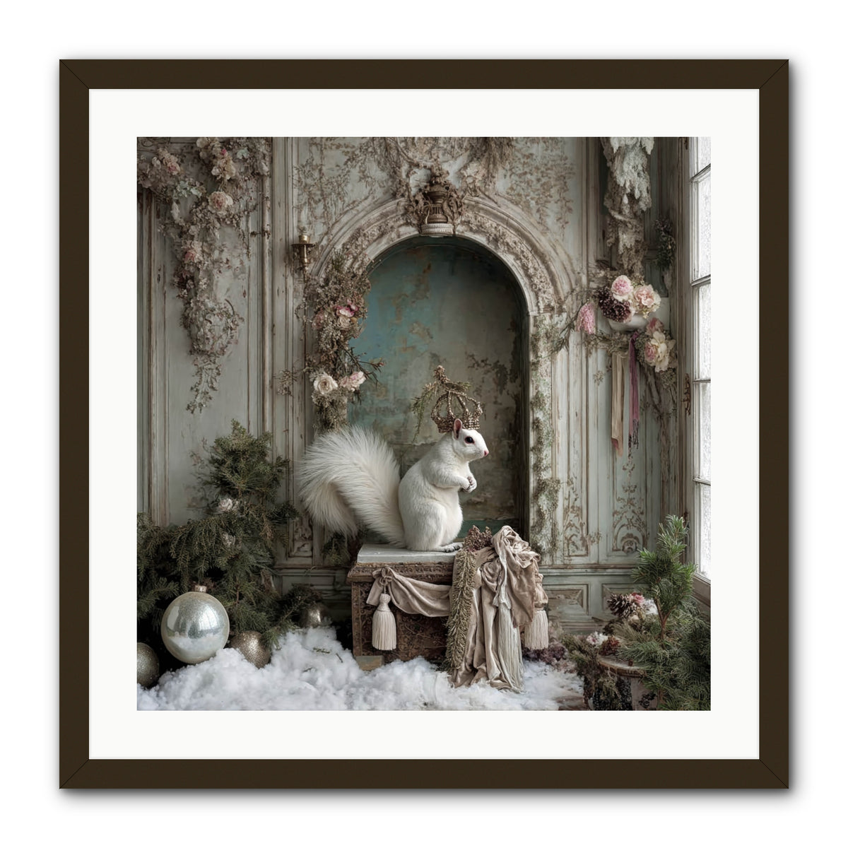 Wishes Wrapped In Starlight -- Framed Print - Black 24x24