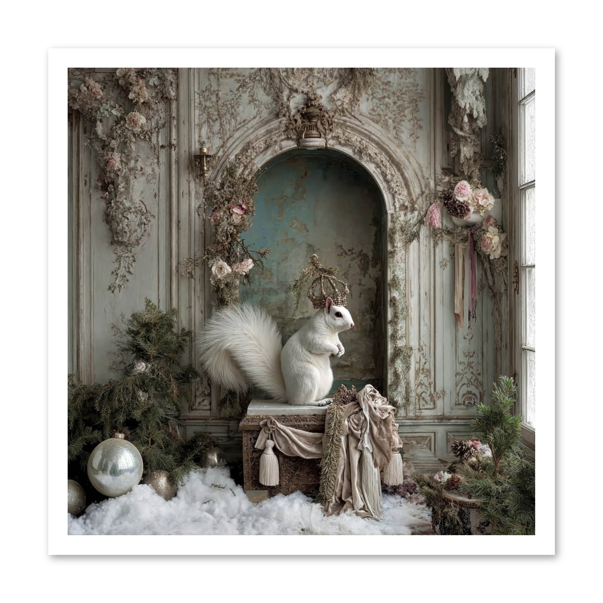 Wishes Wrapped In Starlight -- Loose Canvas Print 24x24