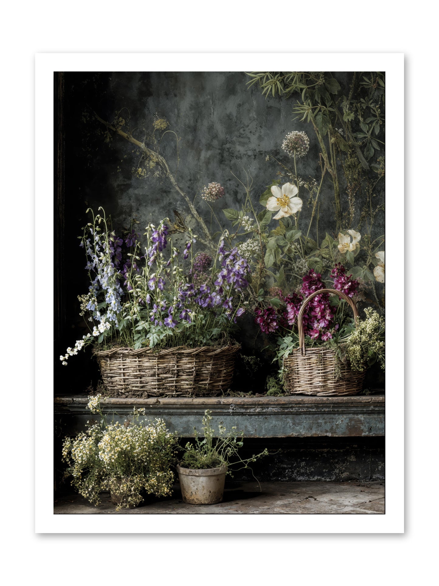 Wishes in waiting -- Loose Canvas Print 18x24