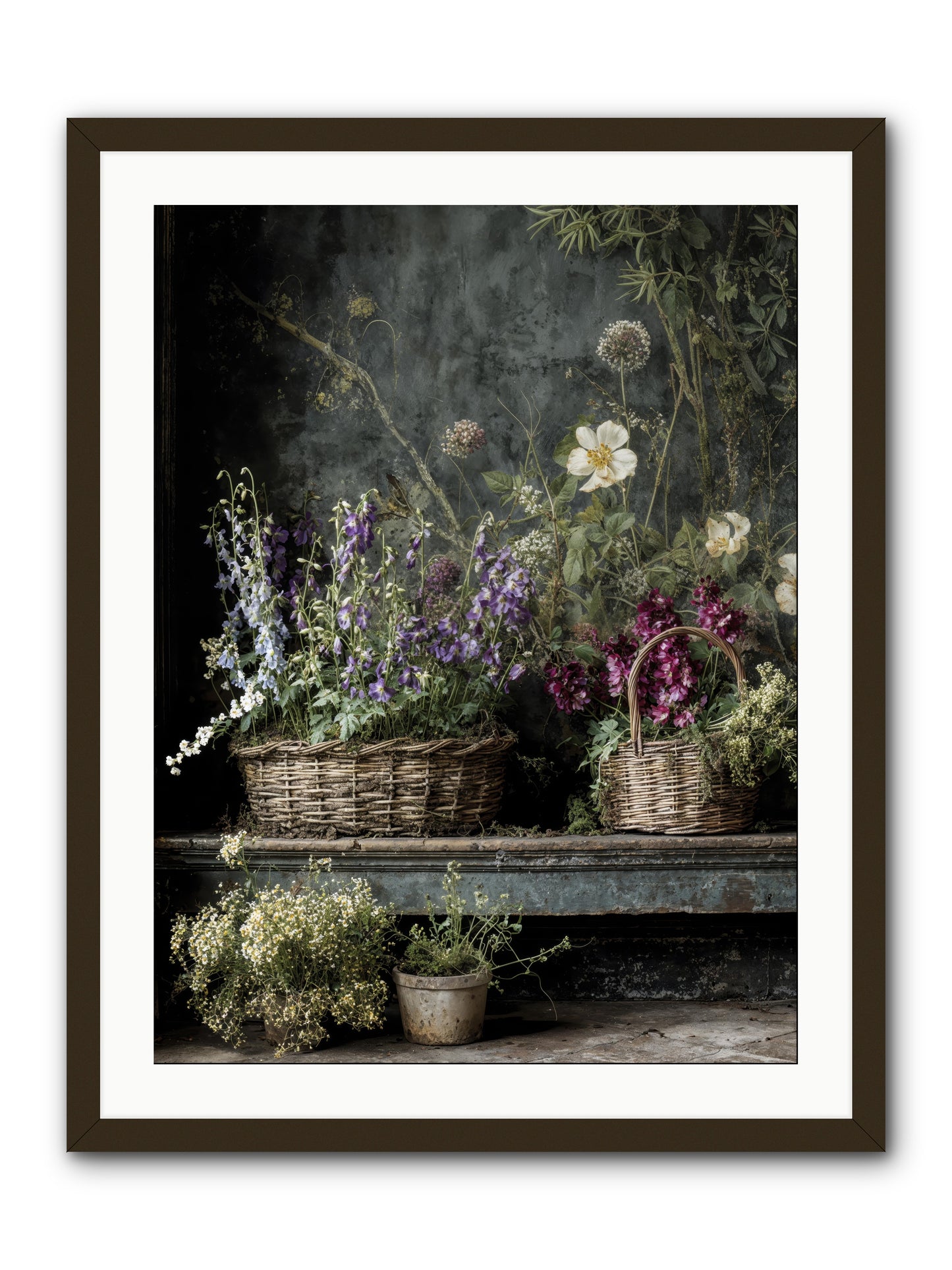 Wishes in waiting -- Framed Print - Black 24x32
