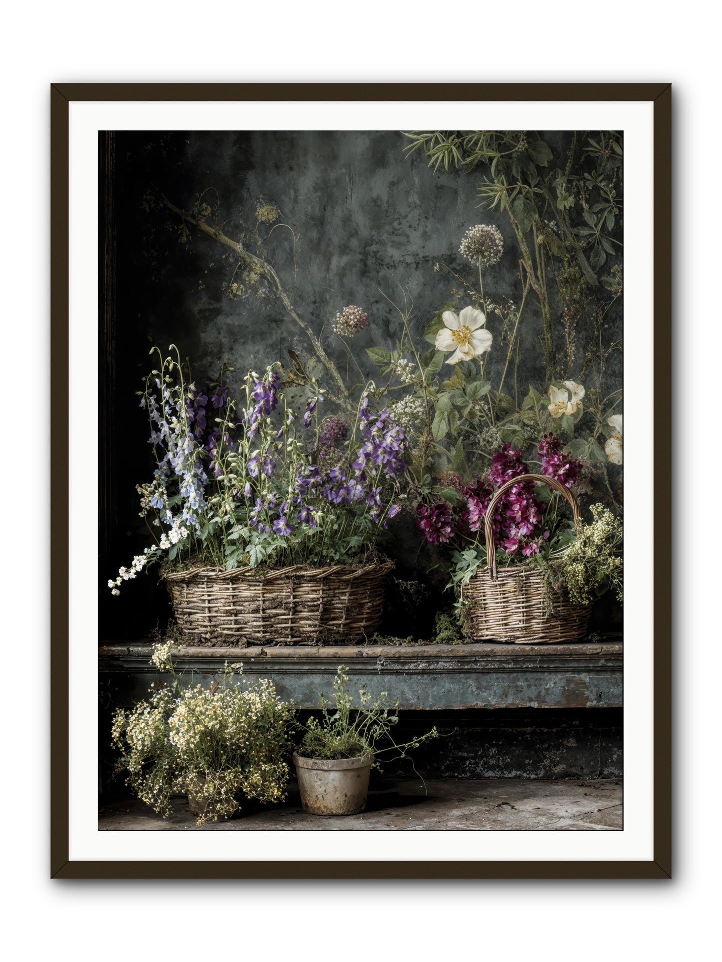 Wishes in waiting -- Framed Print - Black 36x48
