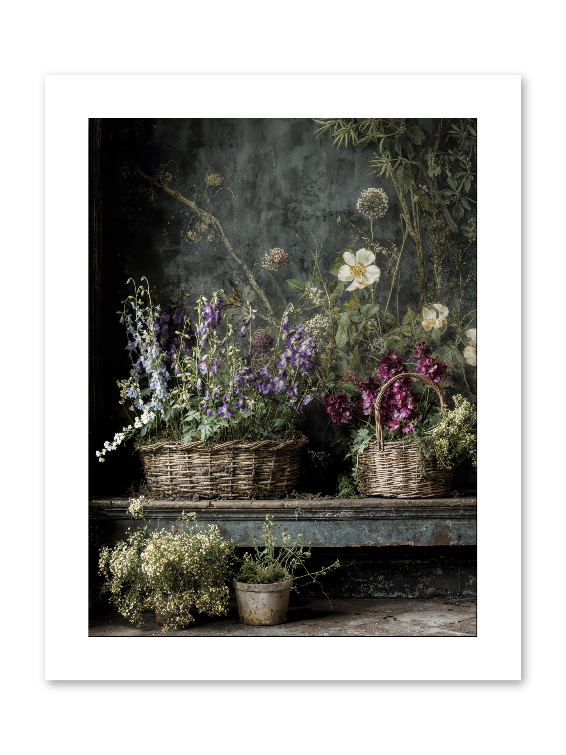 Wishes in waiting -- Paper Print 9x12