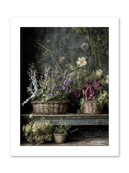 Wishes in waiting -- Paper Print 9x12