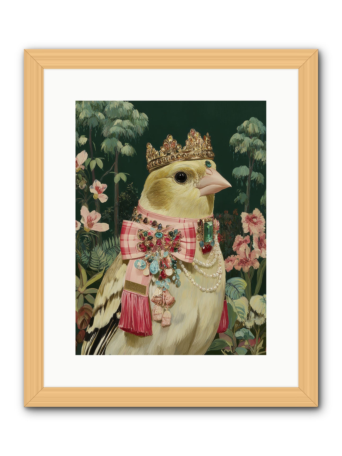 Wishful Notes No.1 -- Framed Print - Natural 12x16