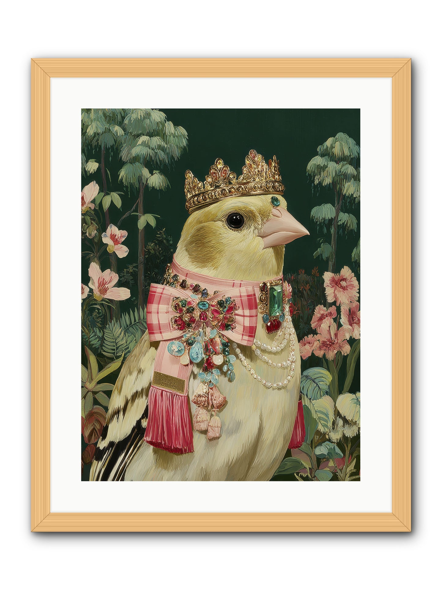 Wishful Notes No.1 -- Framed Print - Natural 18x24