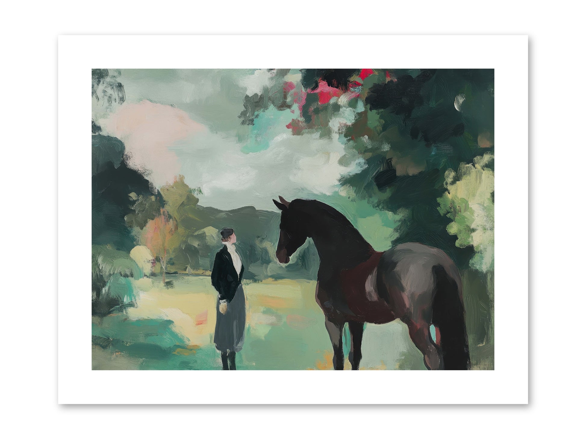 Wistful Wanderer -- Paper Print 12x9