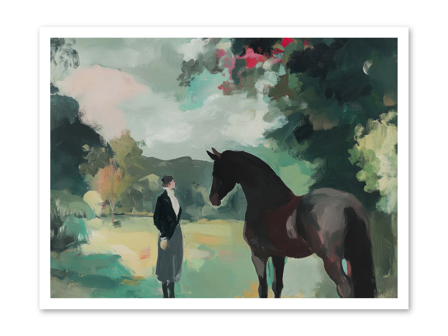 Wistful Wanderer -- Loose Canvas Print 32x24