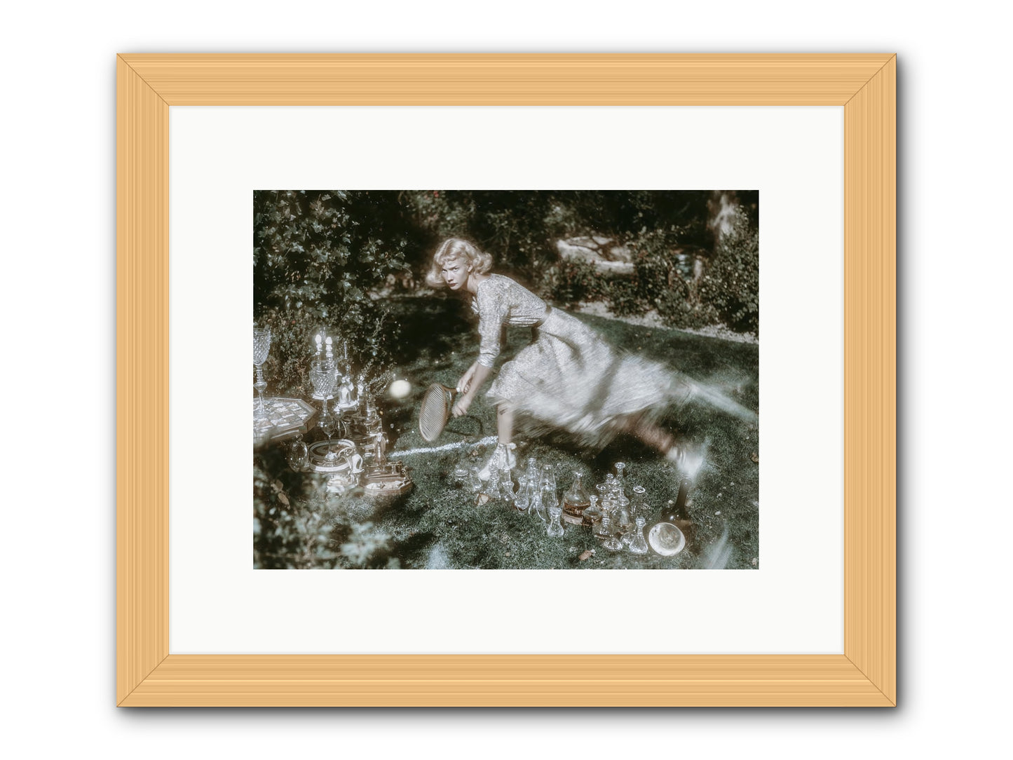 Without Witness -- Framed Print - Natural 12x9