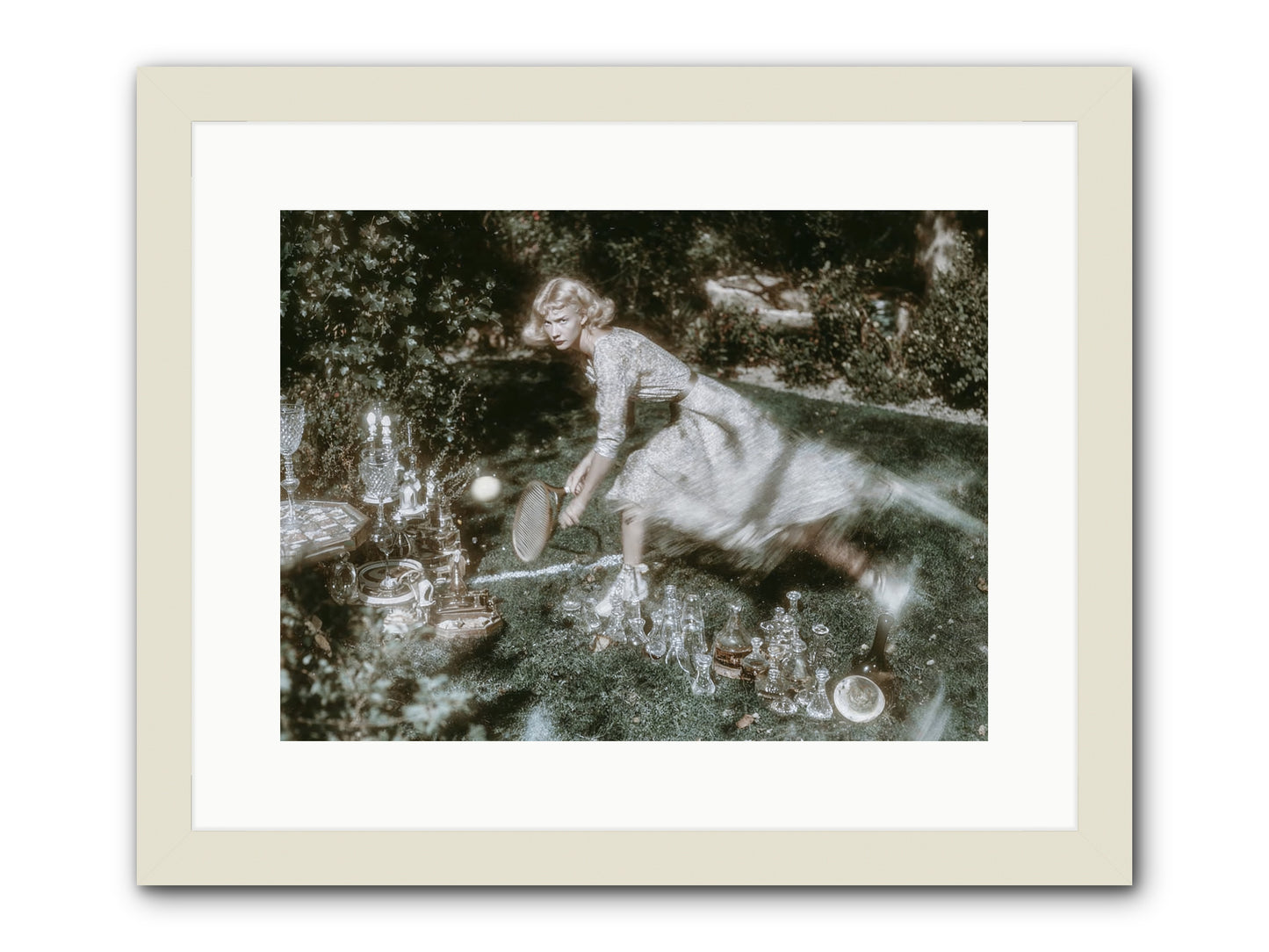 Without Witness -- Framed Print - White 16x12