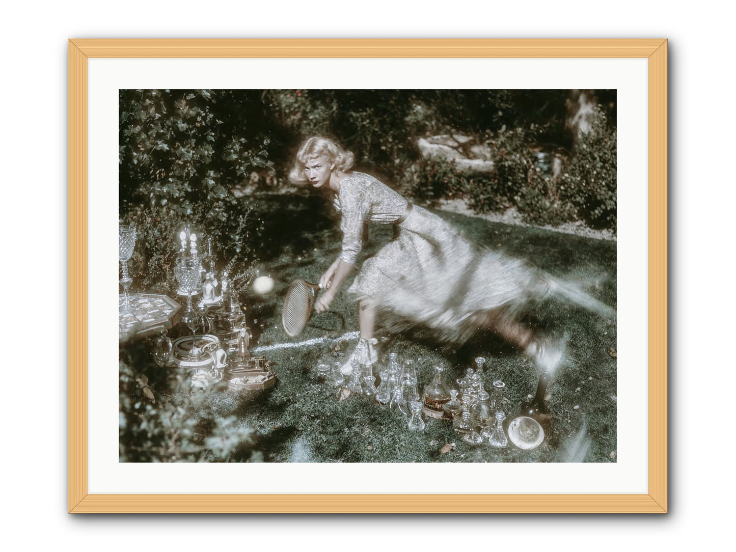 Without Witness -- Framed Print - Natural 32x24