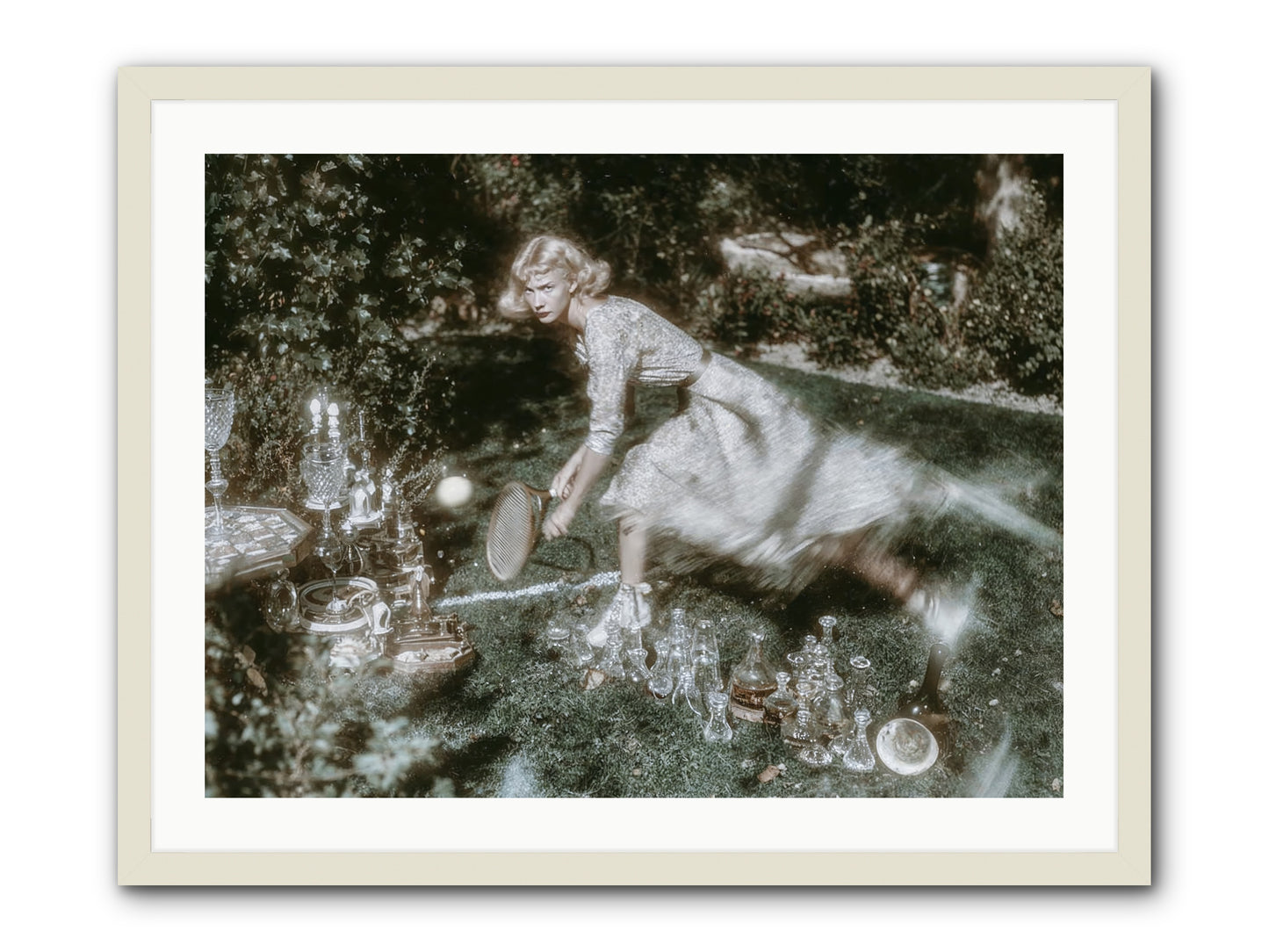 Without Witness -- Framed Print - White 32x24