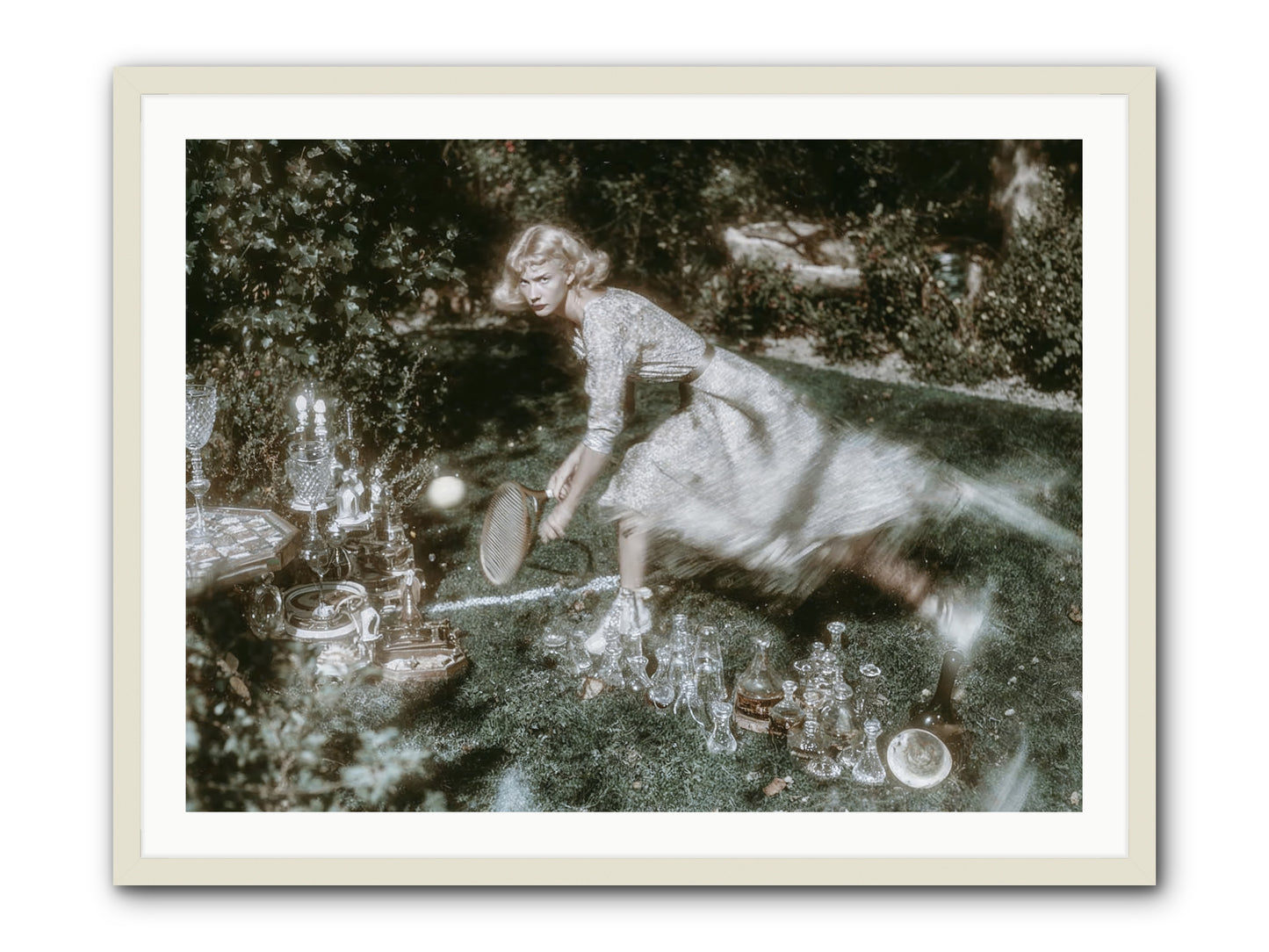 Without Witness -- Framed Print - White 40x30