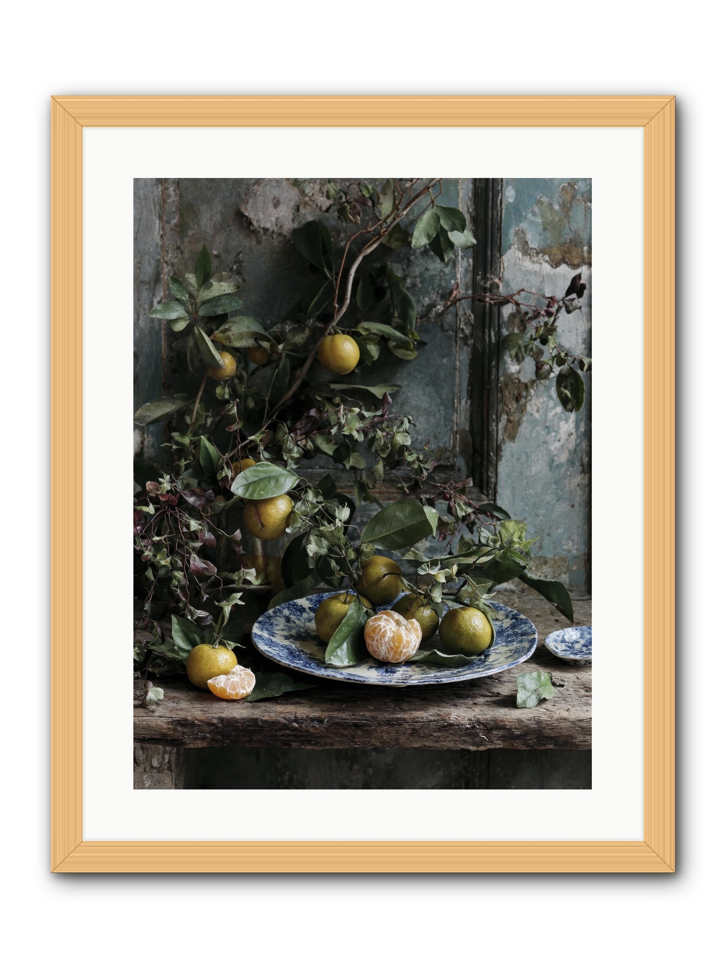 Wonderful things -- Framed Print - Natural 18x24