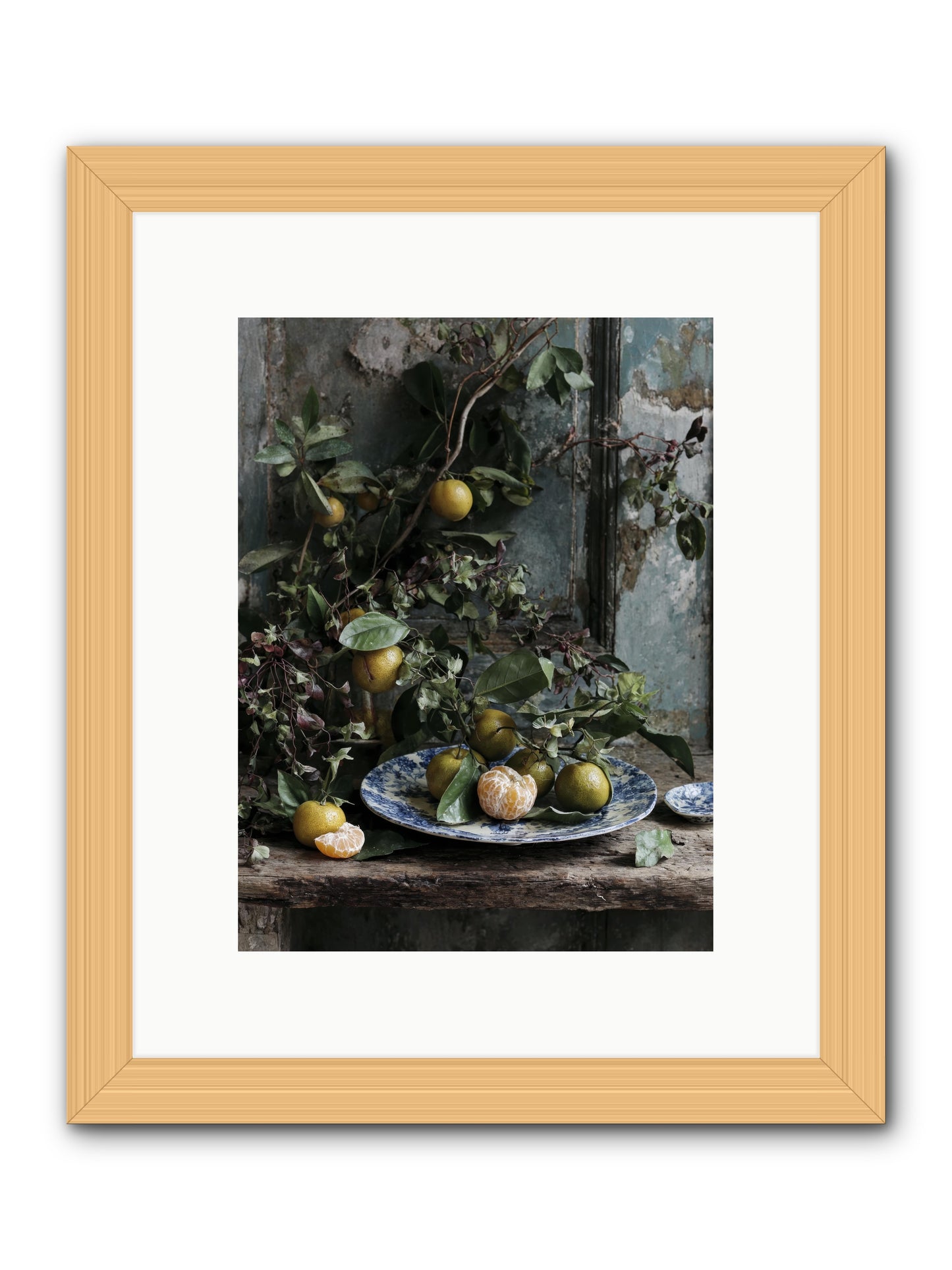 Wonderful things -- Framed Print - Natural 9x12