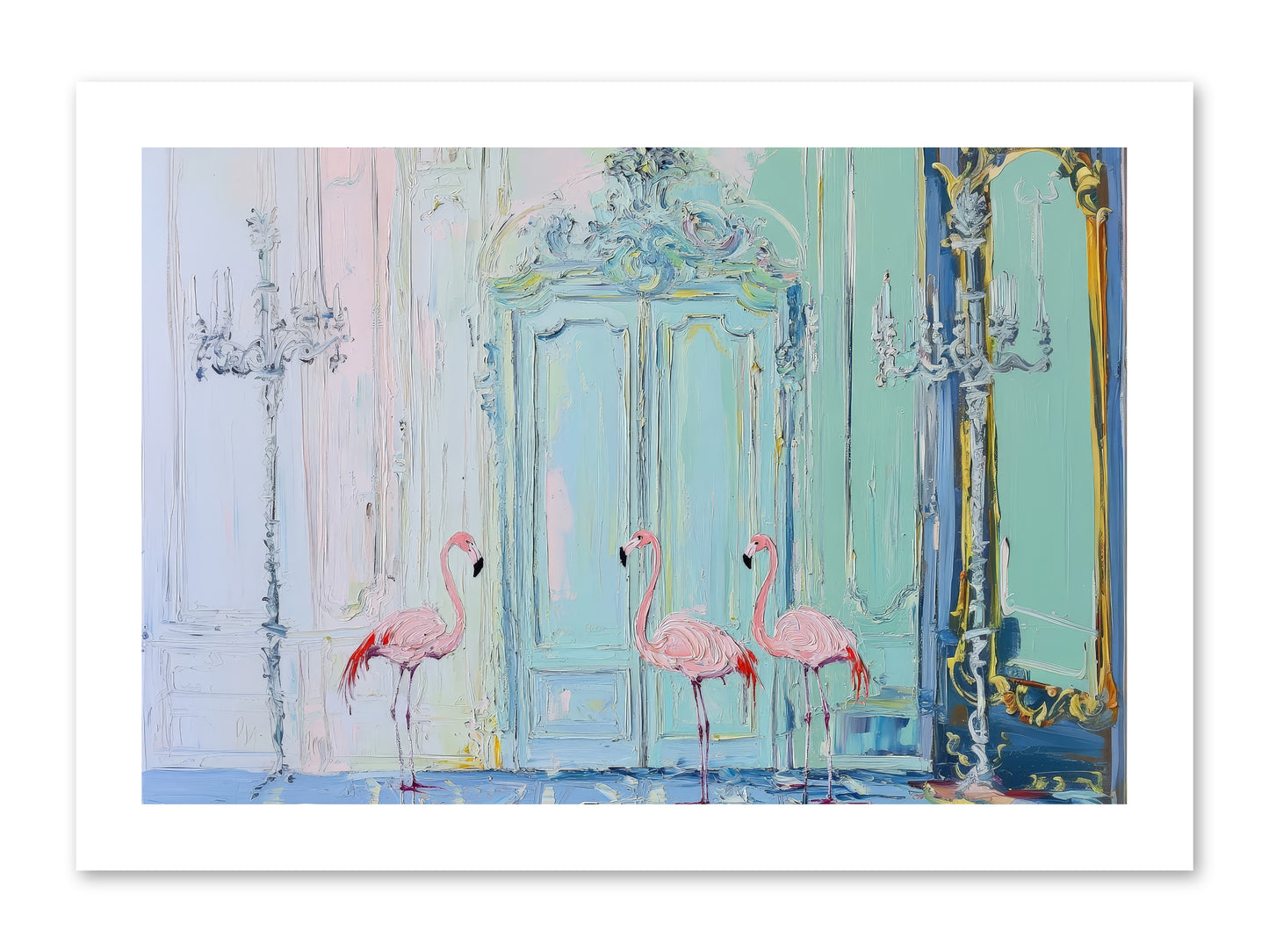 Wonderland Waiting -- Loose Canvas Print 15x10