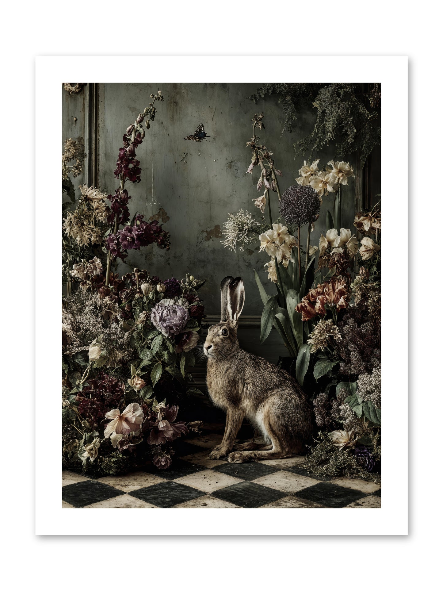 Woodland Enchantress -- Loose Canvas Print 12x16