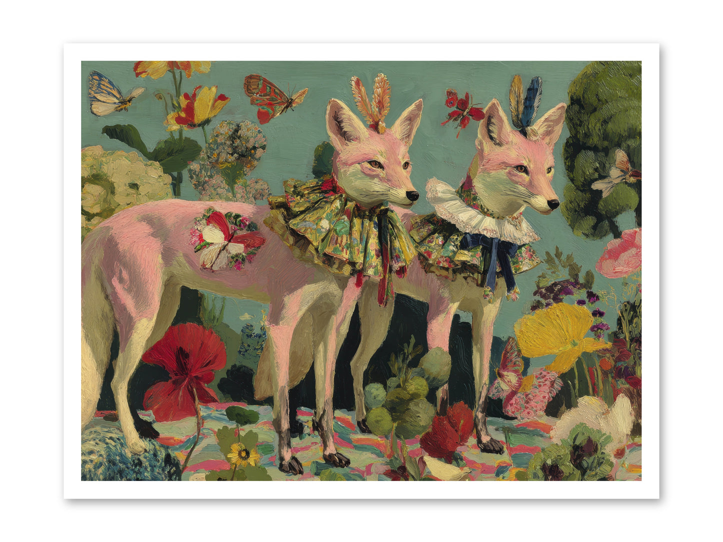 Woodland Haze -- Loose Canvas Print 32x24