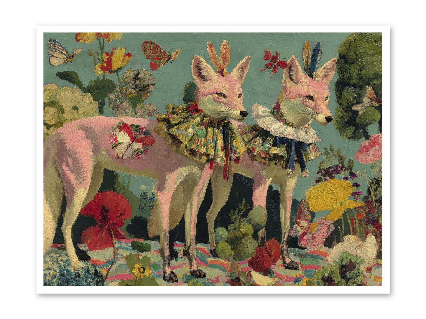 Woodland Haze -- Loose Canvas Print 48x36