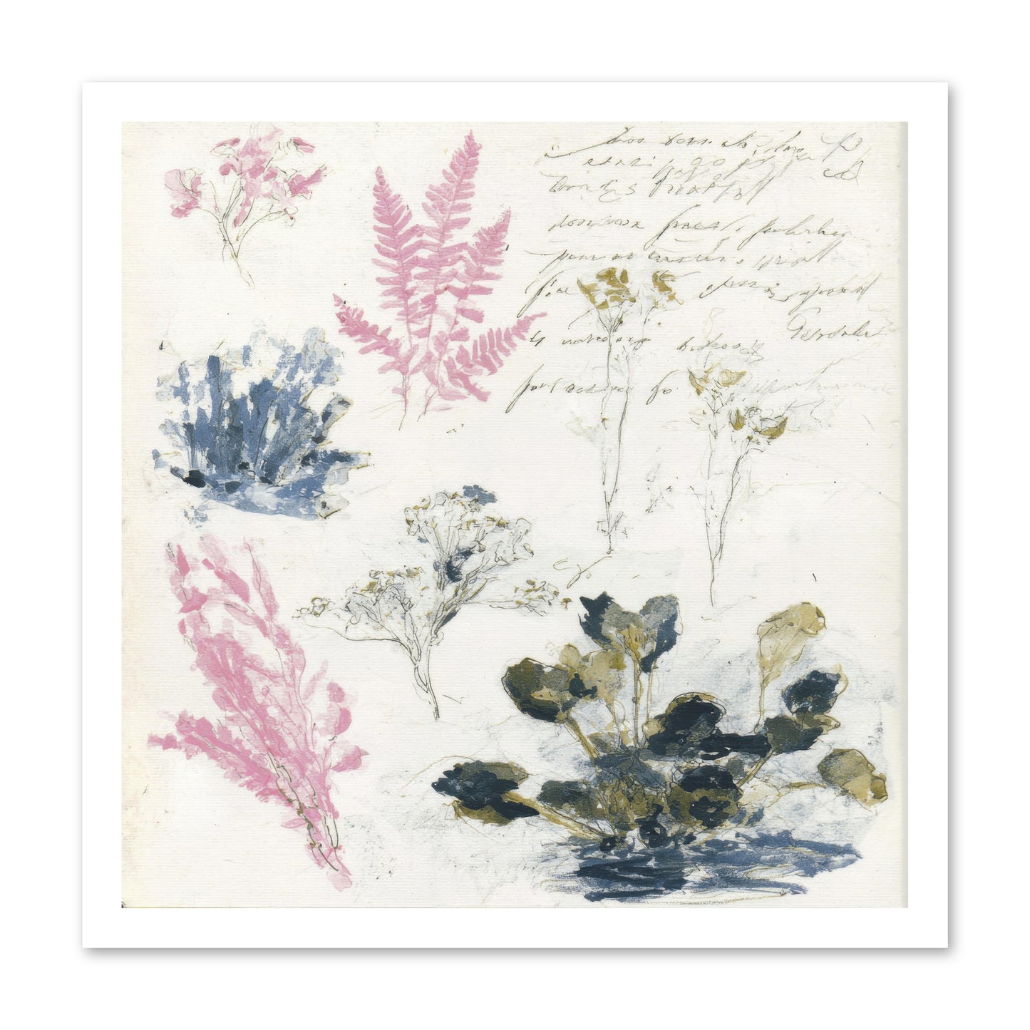 Woodland Memoir No.1 -- Loose Canvas Print 20x20