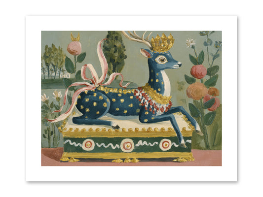Woodland Queen -- Paper Print 12x9