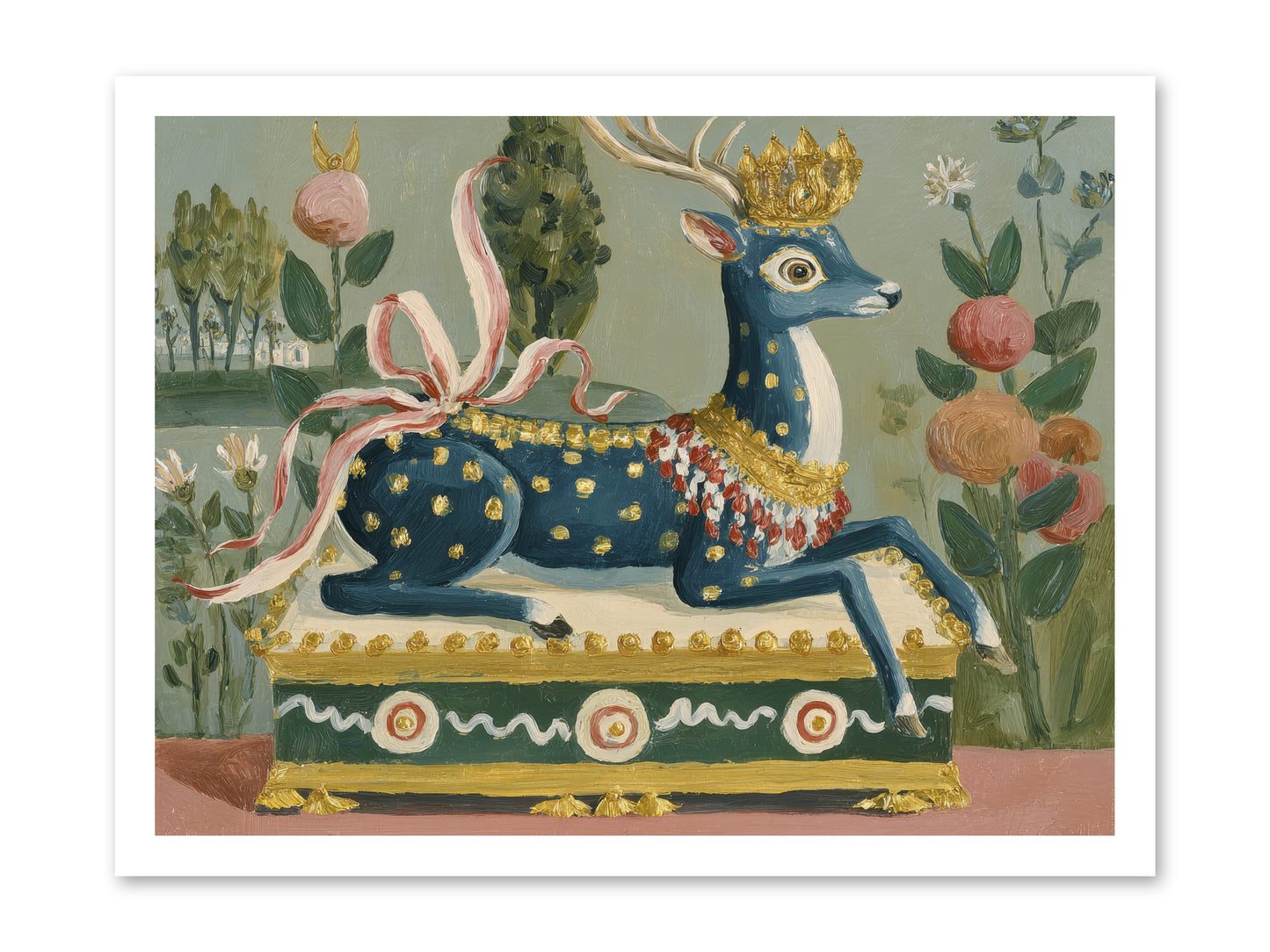 Woodland Queen -- Loose Canvas Print 24x18