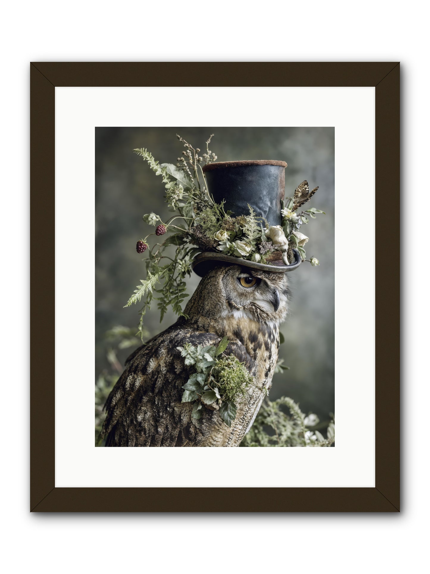 Woodland Sovereign -- Framed Print - Black 12x16