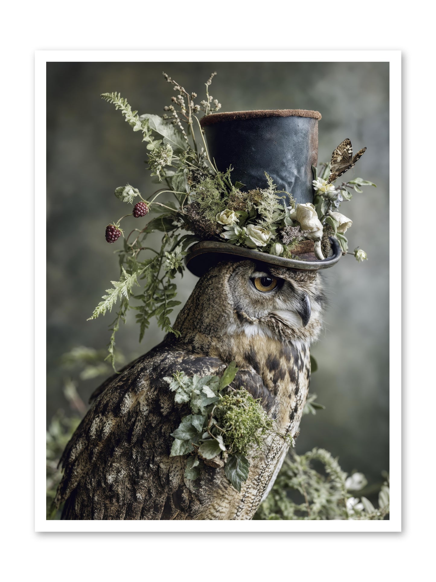 Woodland Sovereign -- Loose Canvas Print 30x40