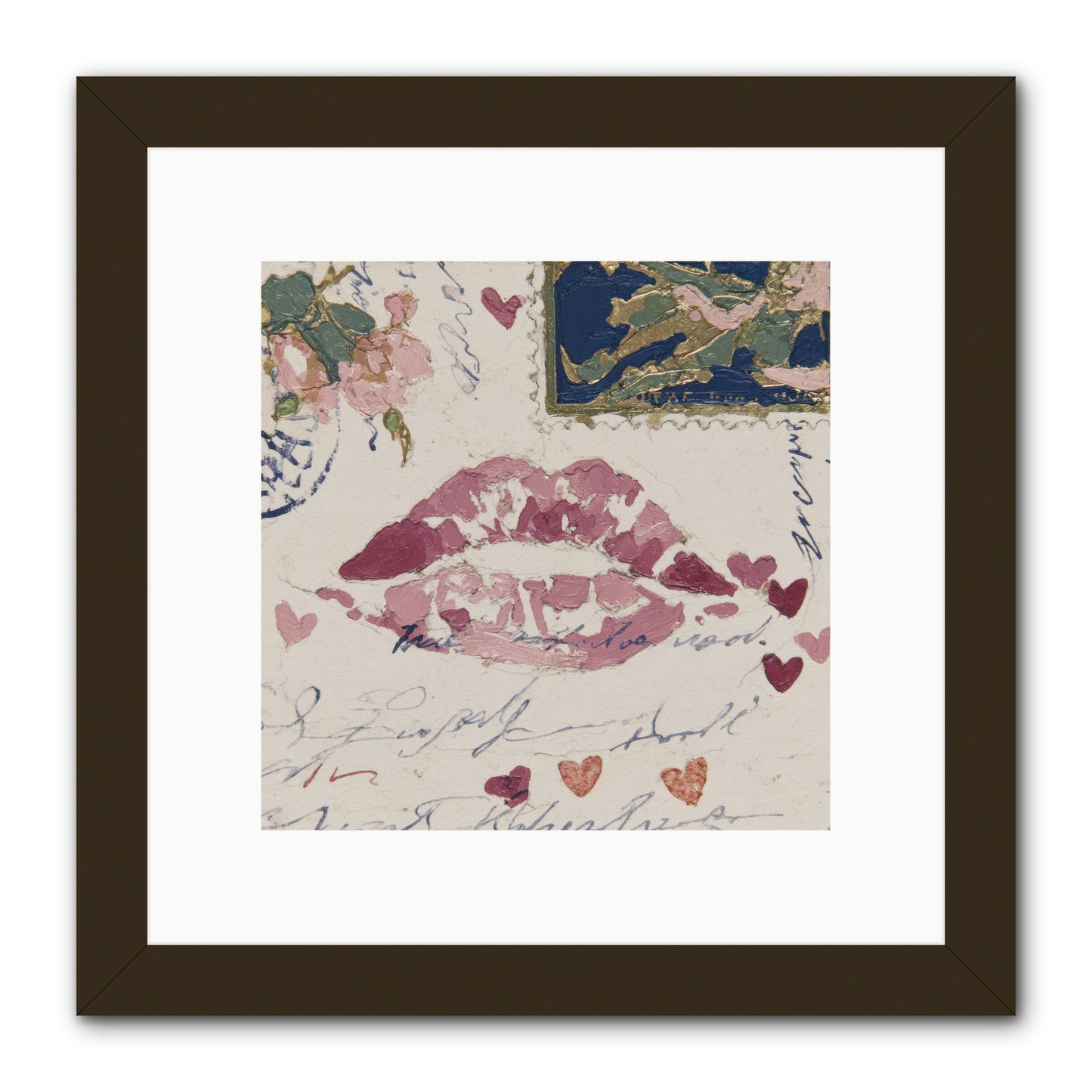 Worth Waiting For -- Framed Print - Black 10x10