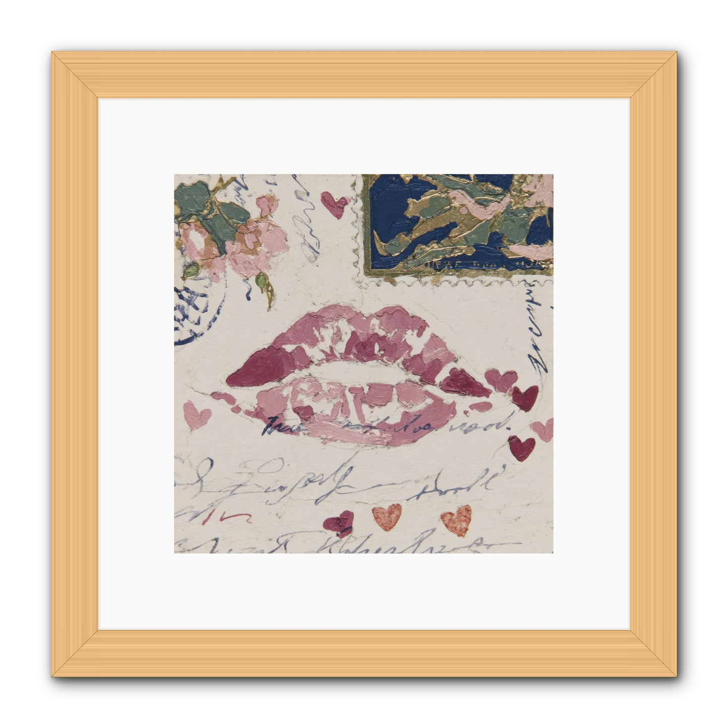 Worth Waiting For -- Framed Print - Natural 10x10