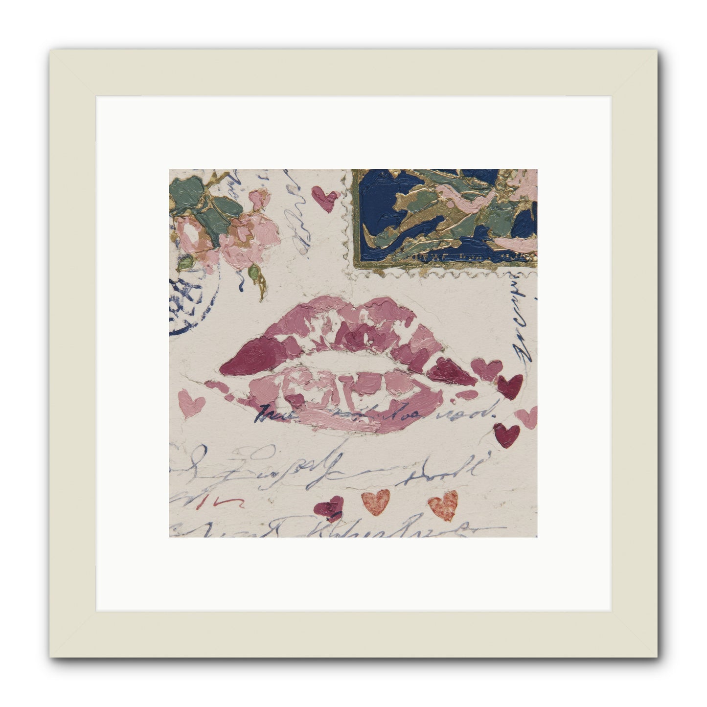 Worth Waiting For -- Framed Print - White 10x10