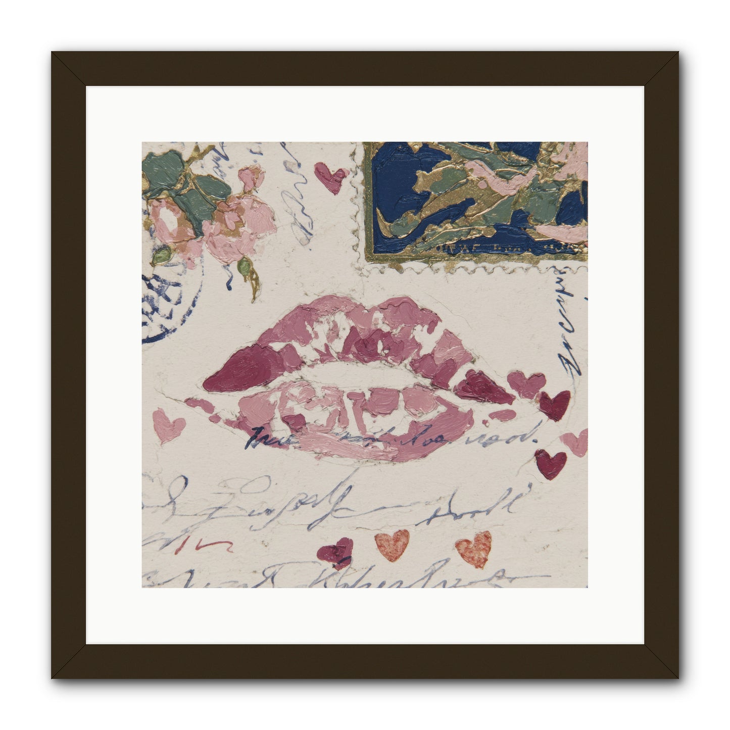 Worth Waiting For -- Framed Print - Black 16x16