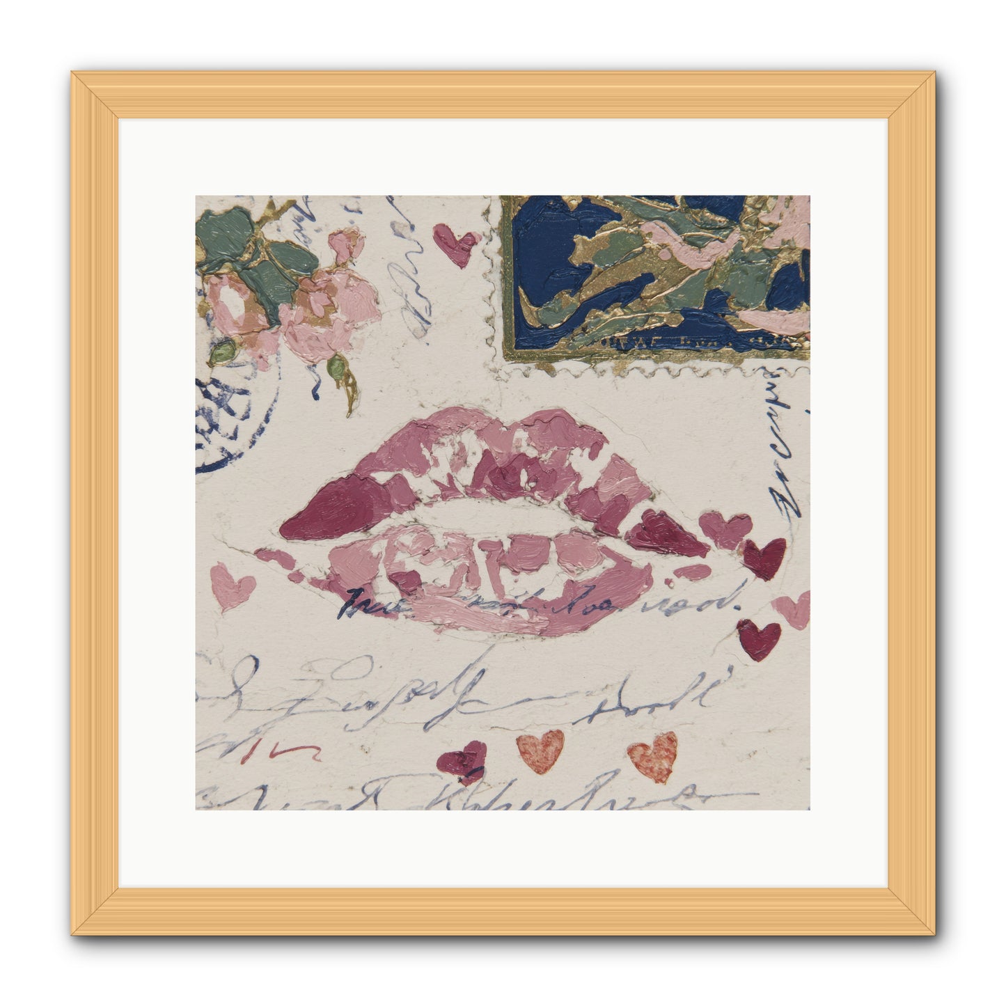 Worth Waiting For -- Framed Print - Natural 16x16