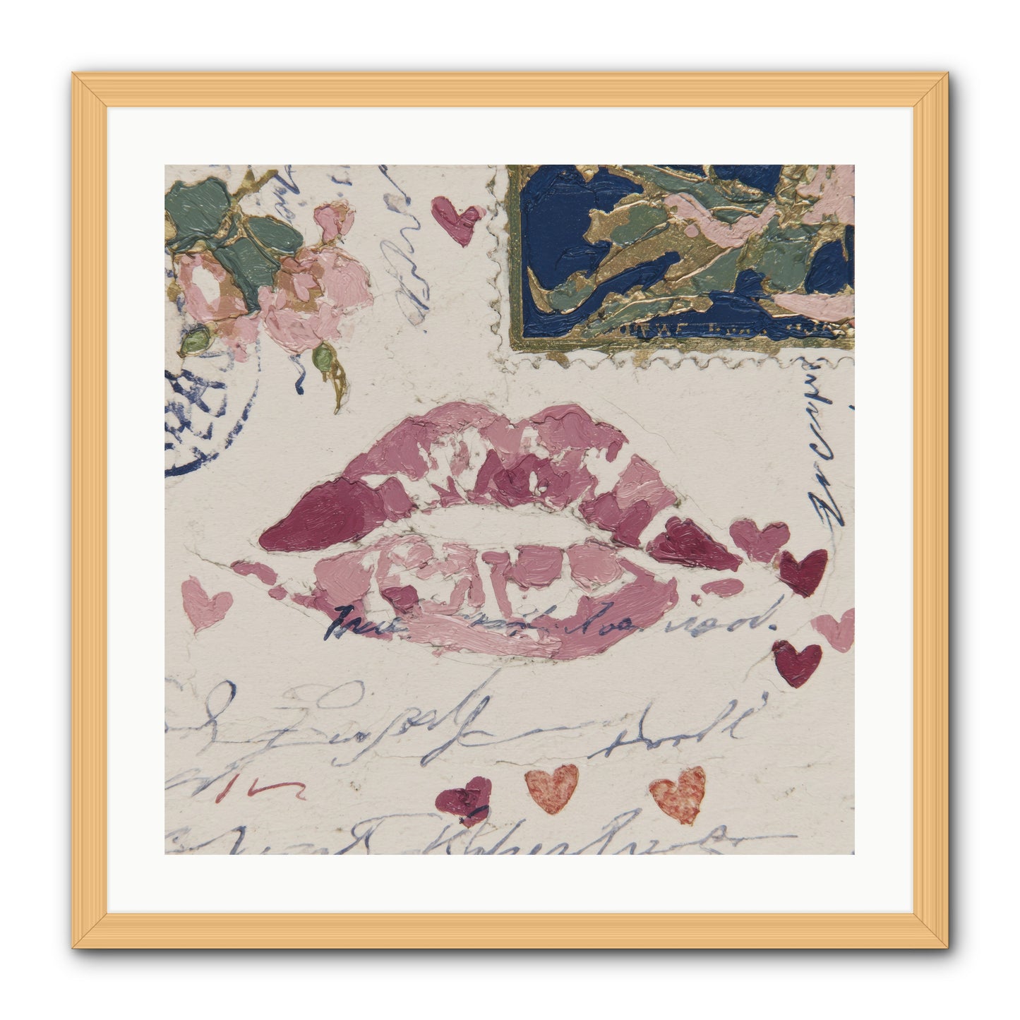 Worth Waiting For -- Framed Print - Natural 24x24