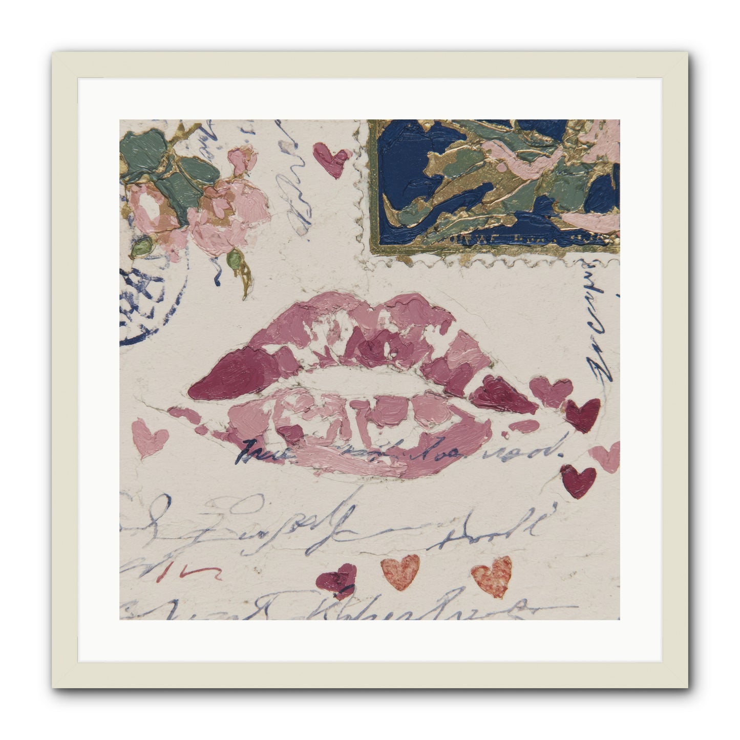 Worth Waiting For -- Framed Print - White 24x24