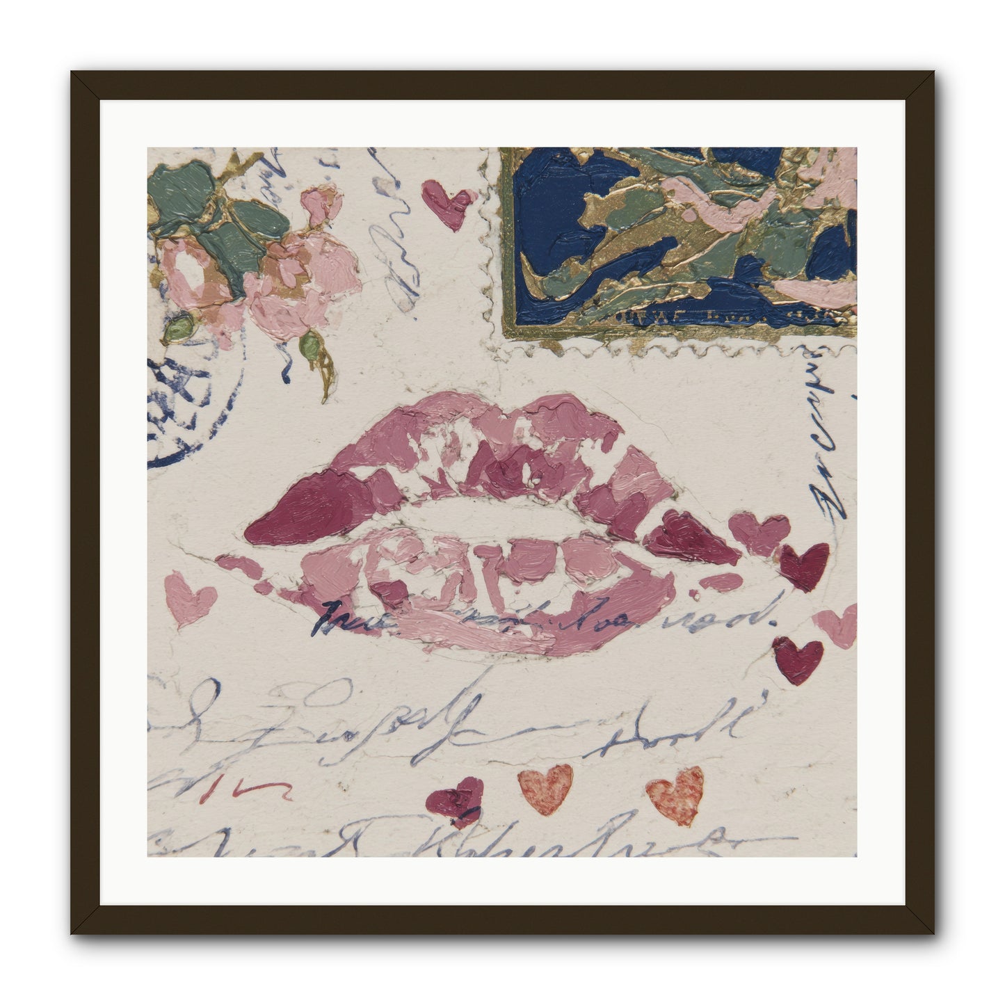 Worth Waiting For -- Framed Print - Black 30x30