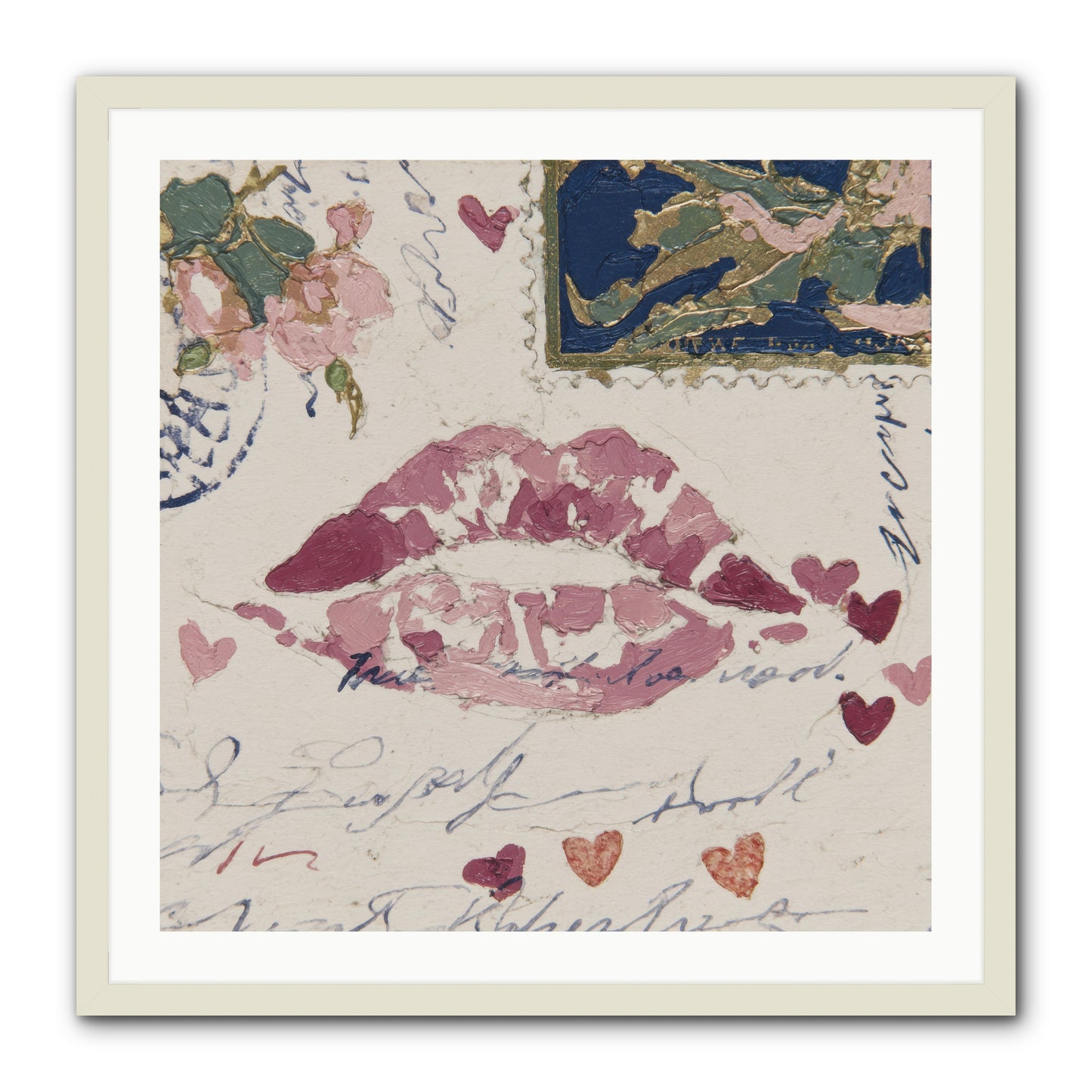 Worth Waiting For -- Framed Print - White 30x30