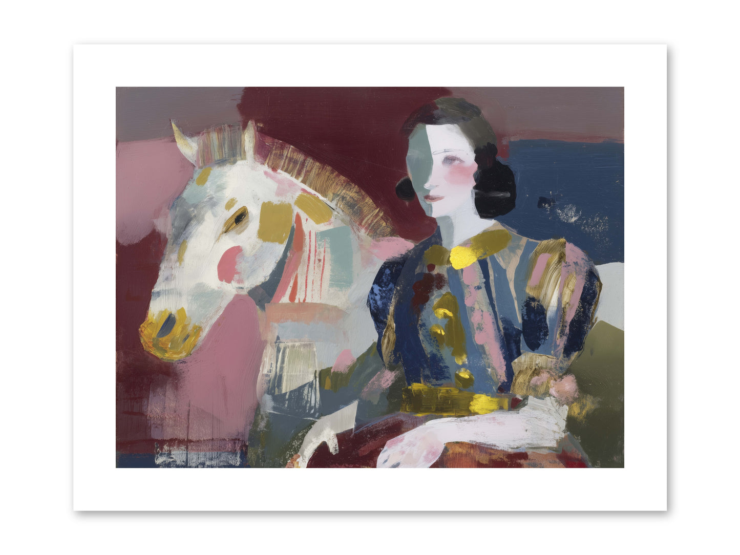 Woven Into Every Tale -- Loose Canvas Print 12x9