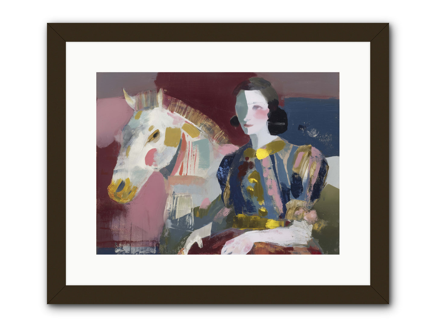 Woven Into Every Tale -- Framed Print - Black 16x12