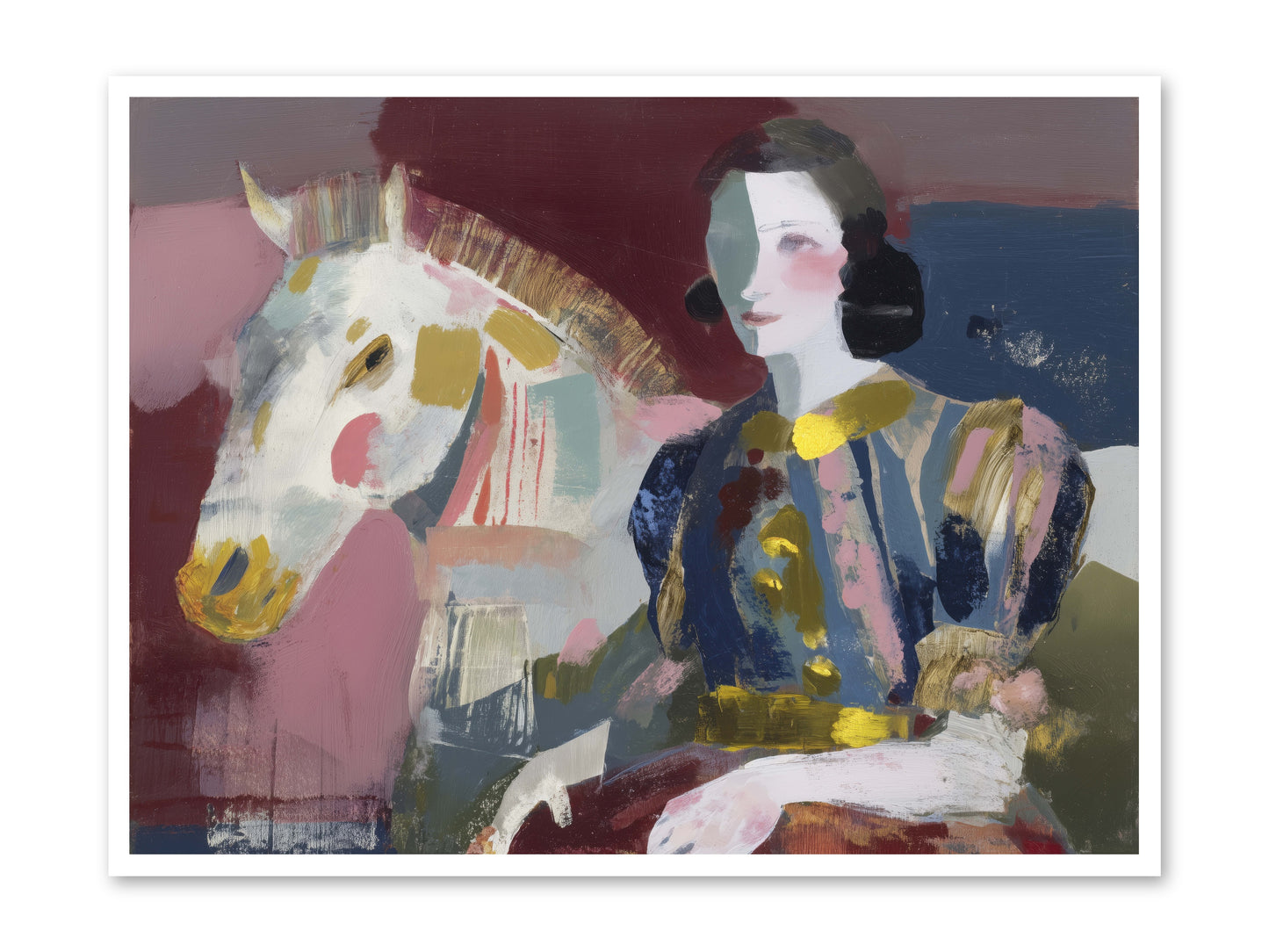 Woven Into Every Tale -- Loose Canvas Print 48x36