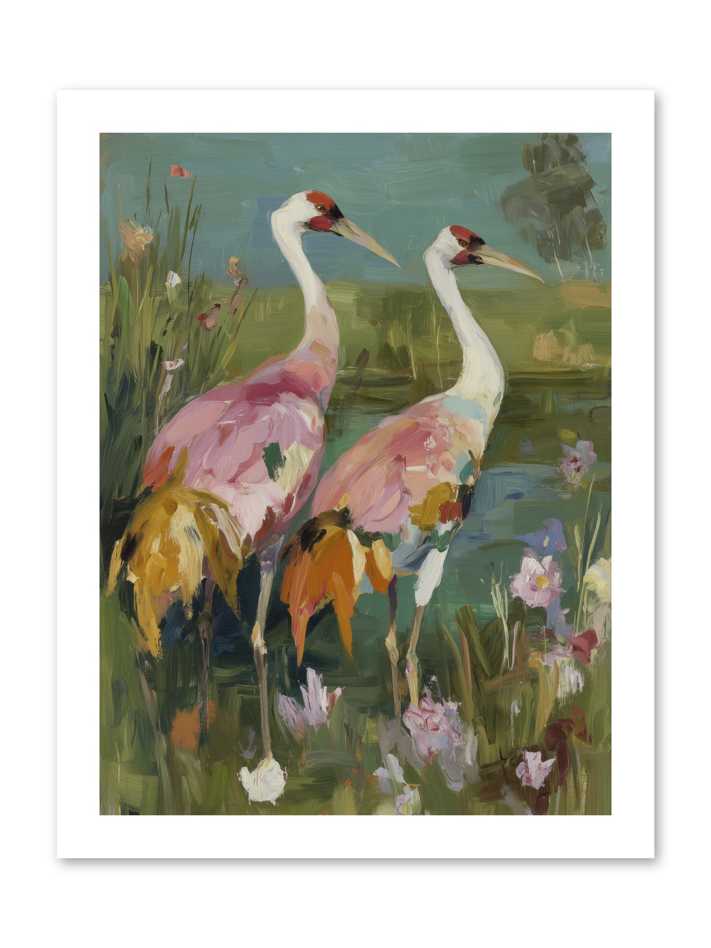 Woven Sanctuaries -- Paper Print 12x16